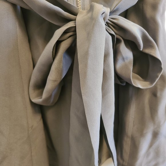 BCBG Grey pleated top - Picture 8 of 11